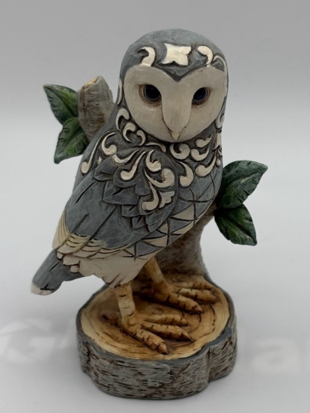 2016 Jim Shore Heartwood Creek Woodland Owl Wisdom begins with Wonder figure